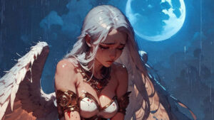 Lacrime d’Angelo nella Notte di Luna Piena