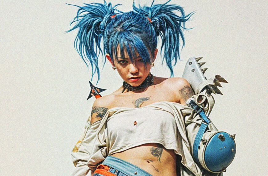 Female Punk Warrior | Flux AI